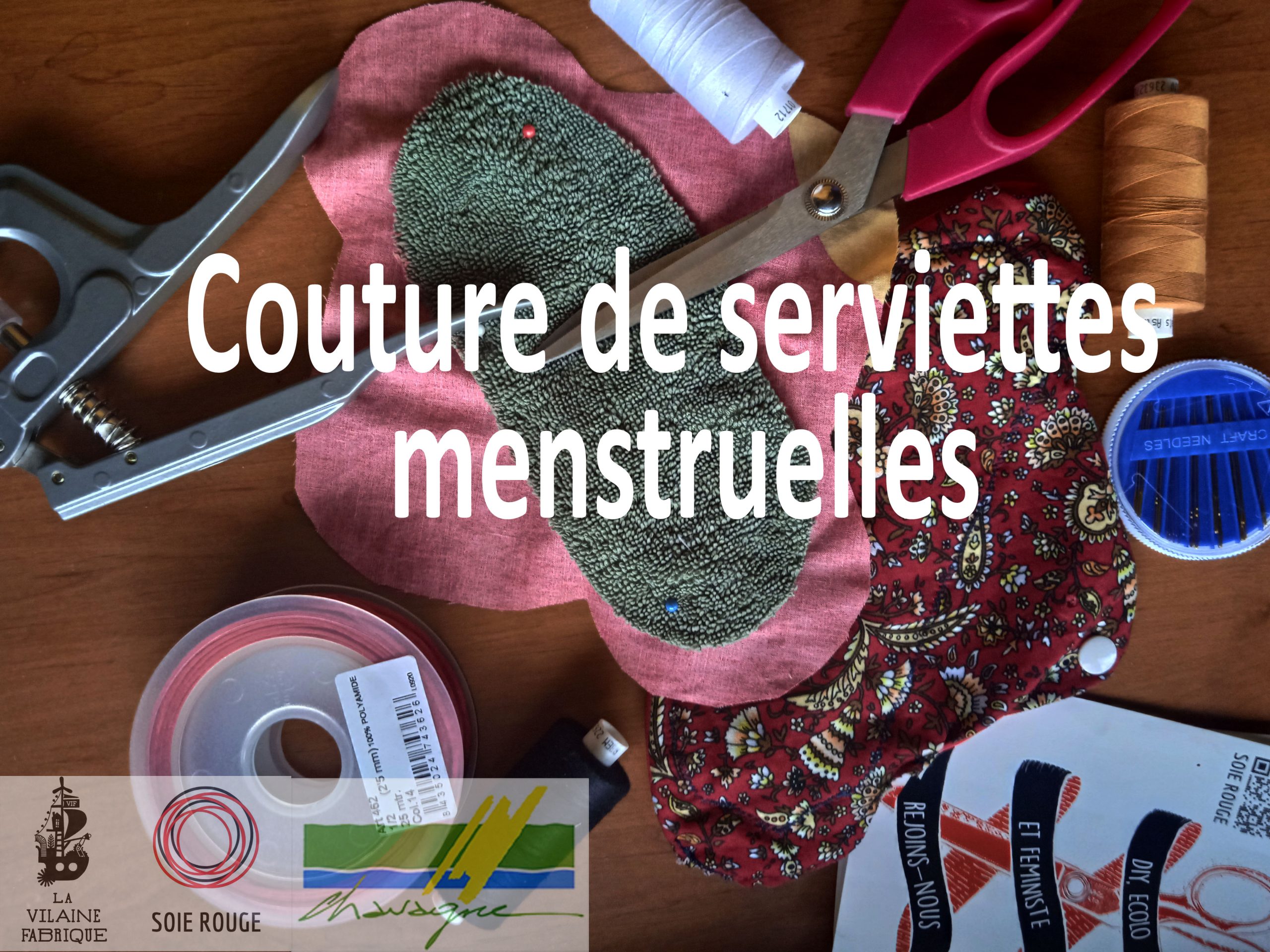 Couture de serviettes menstruelles