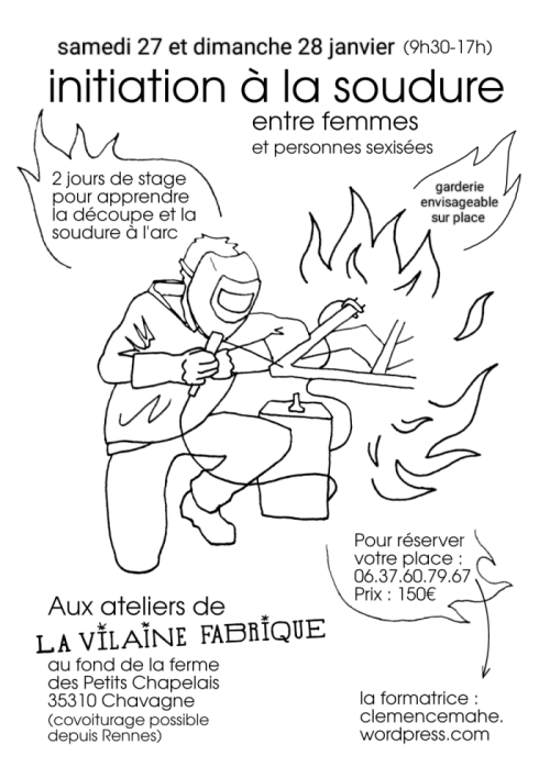 Initiation à la soudure entre femmes et personnes sexisées