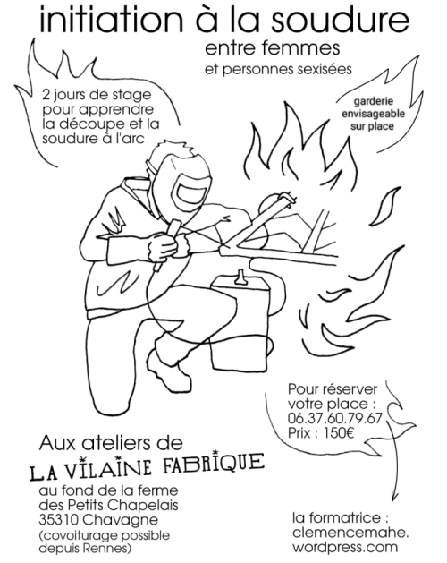Initiation à la soudure entre femmes et personnes sexisées