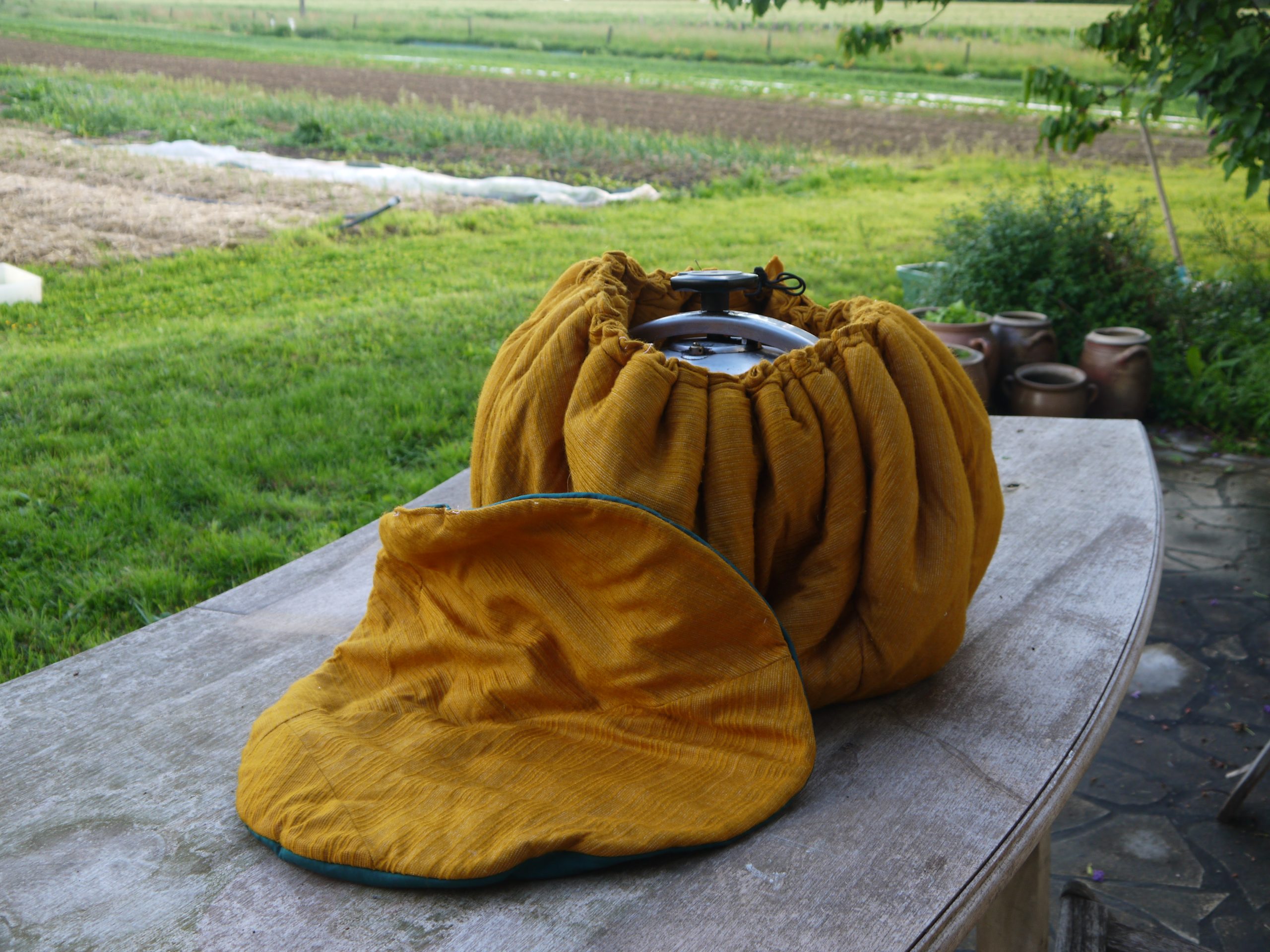 Atelier marmite norvégienne en tissu