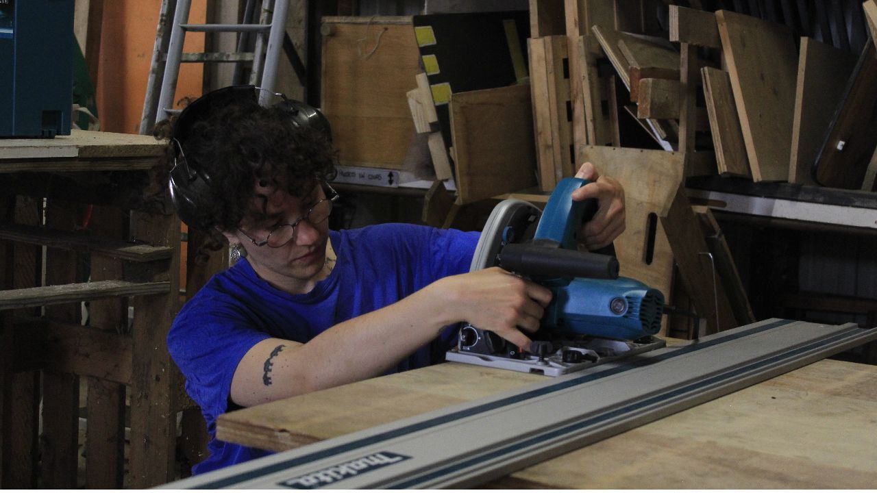 Initiation bois : outils électroportatifs en mixité choisie MINT